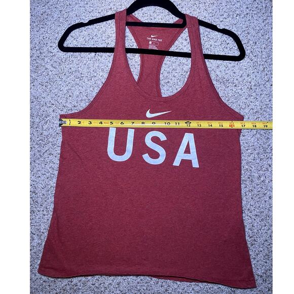 Red USA Olympic Nike Top - Racerback Tank Top -  Great Condition - Picture 7 of 9